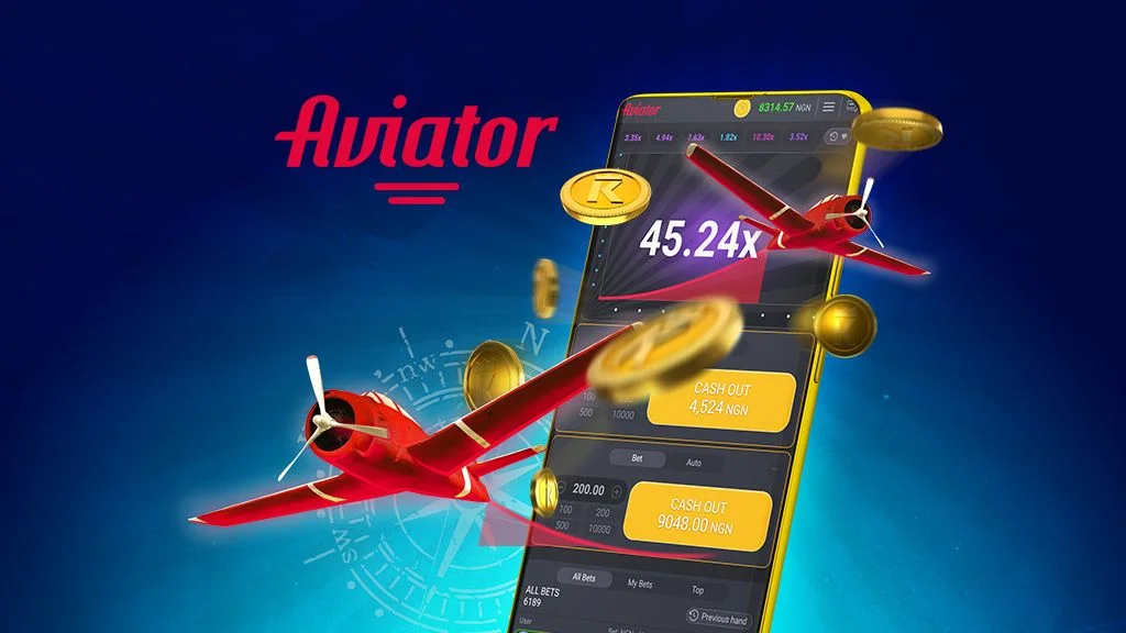 Pantalla del juego Aviator mostrando avión y multiplicador creciente